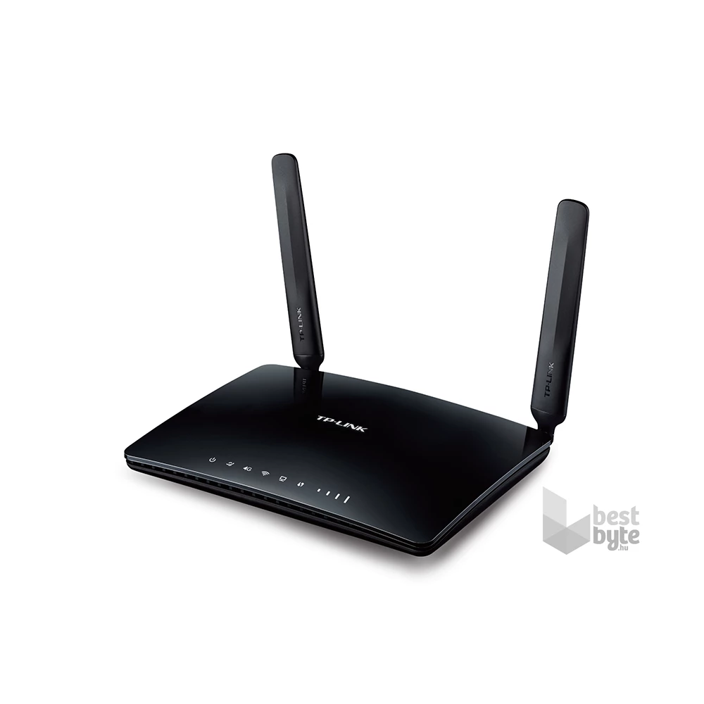 TP-Link TL-MR6400 4G LTE vezeték nélküli fekete router