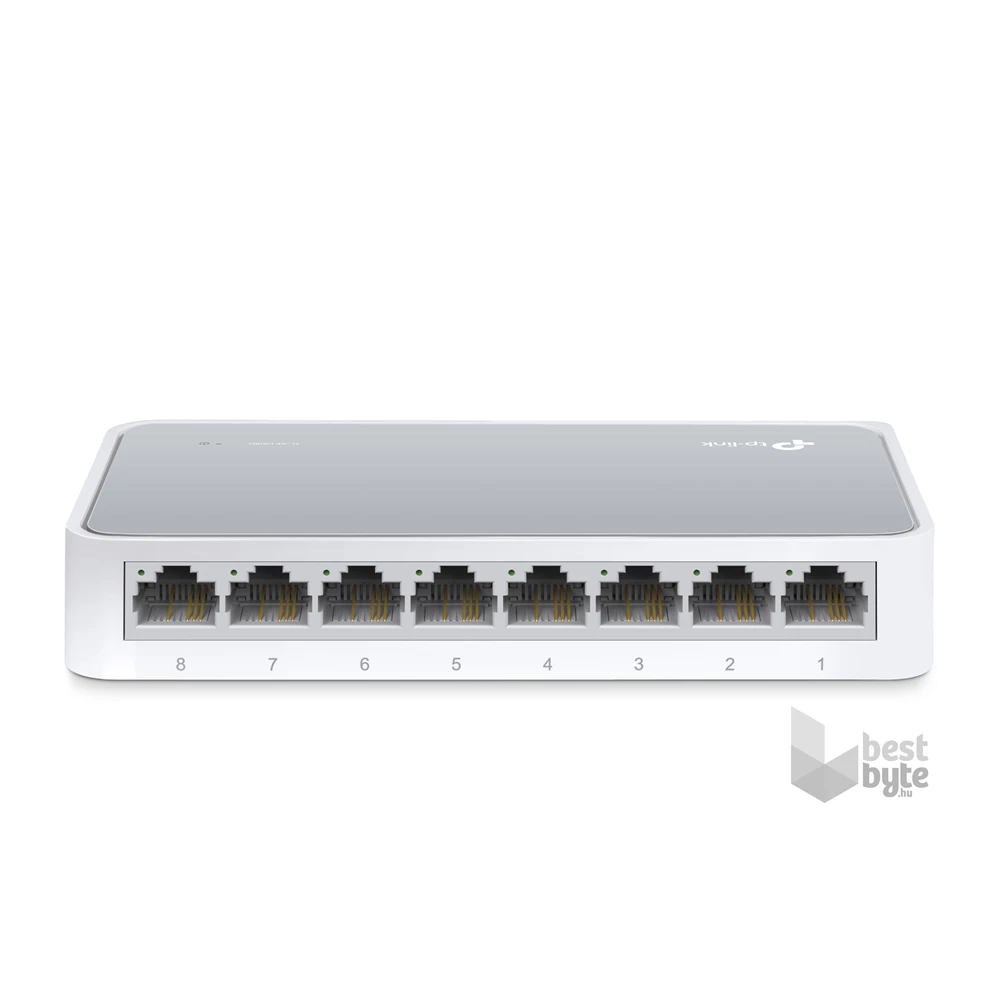 TP-Link TL-SF1008D 8port 10/100Mbps LAN nem menedzselhető asztali Switch