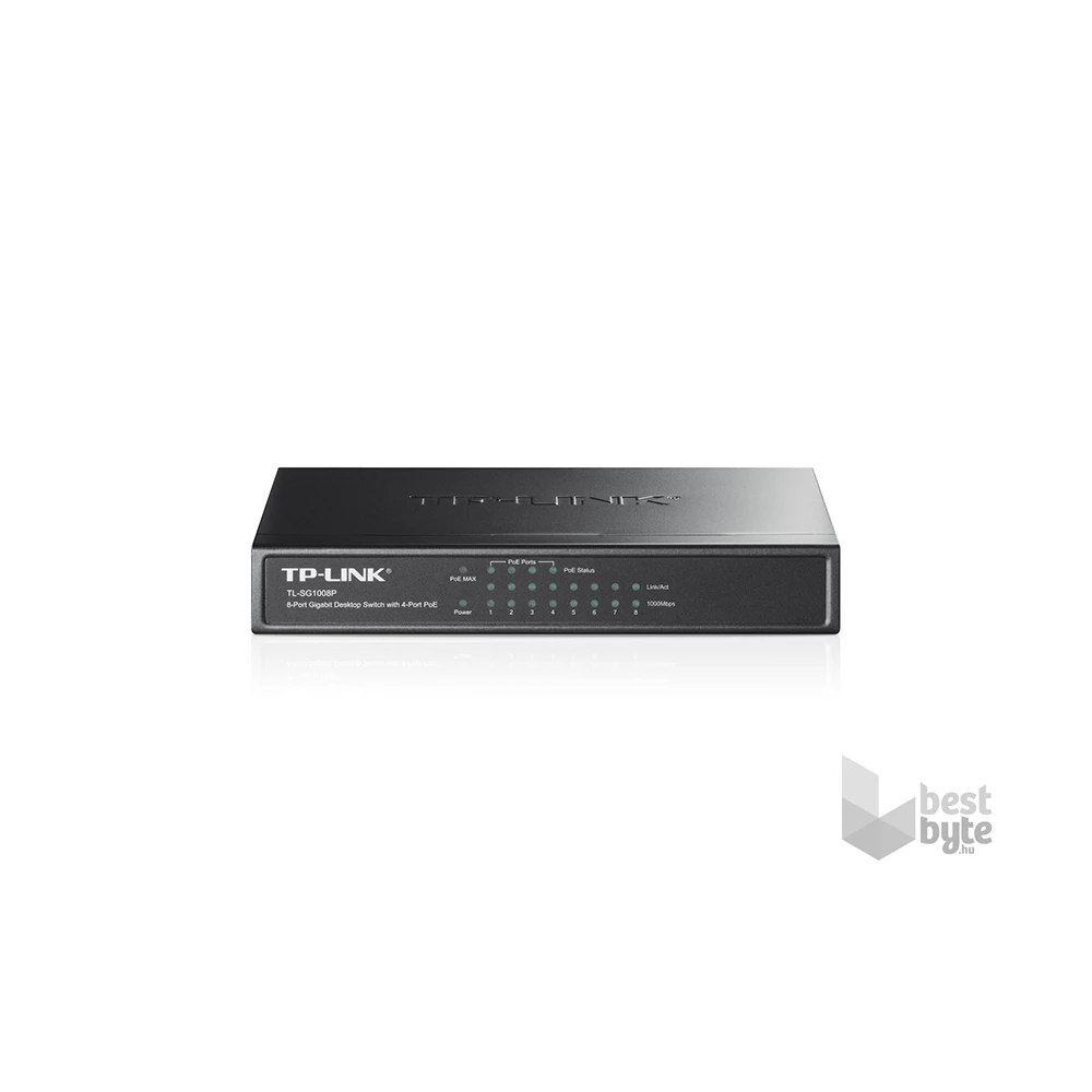 TP-Link TL-SG1008P 8port 10/100/1000Mbps LAN, PoE switch