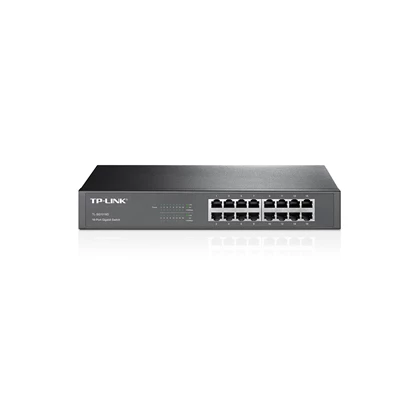 TP-Link TL-SG1016D 16port 10/100/1000Mbps LAN nem menedzselhető asztali Switch