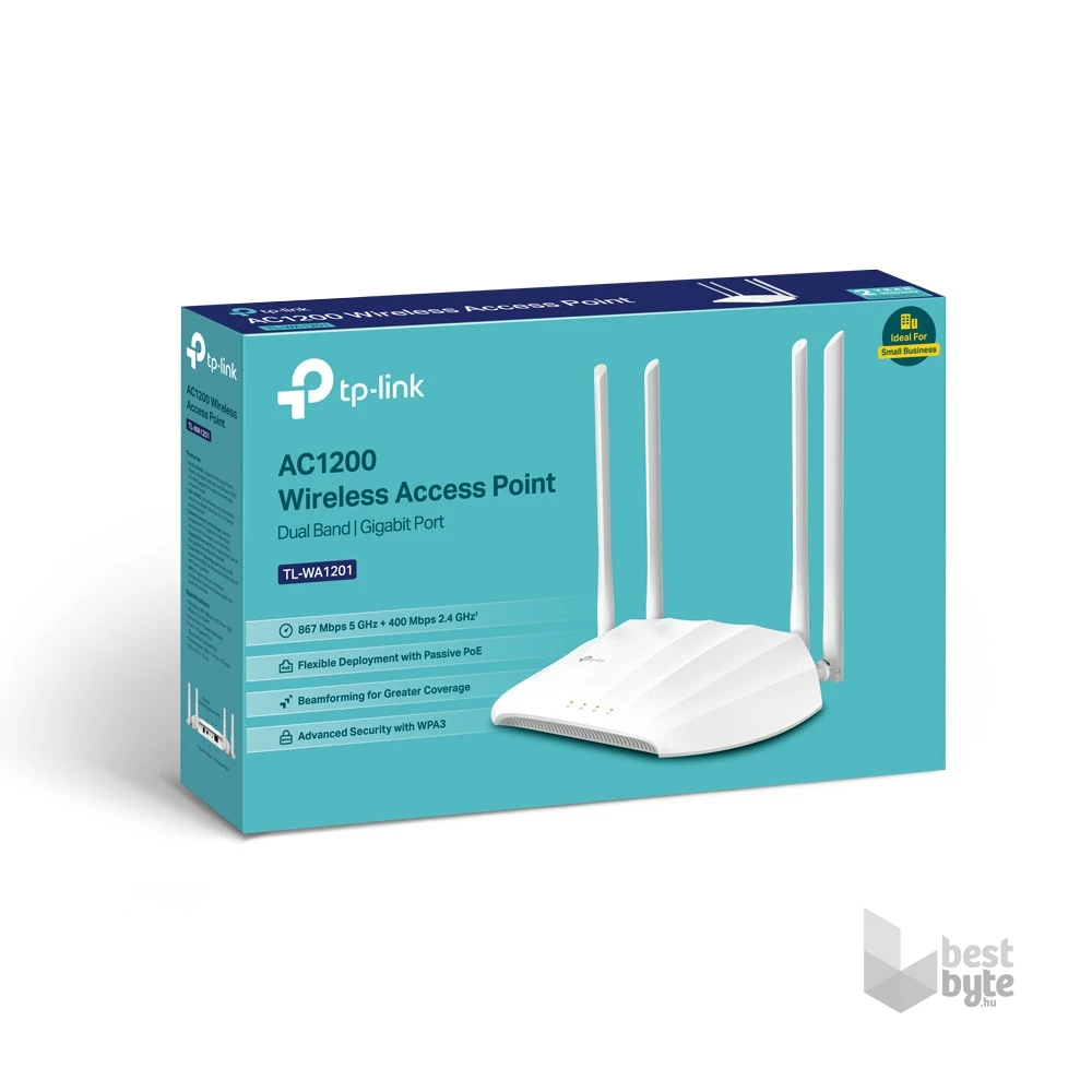 TP-Link TL-WA1201 AC1200 Dual-Band Vezeték nélküli Access Point