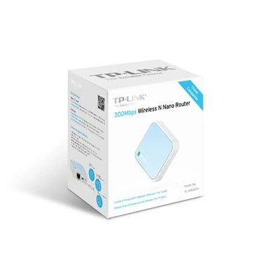 TP-Link TL-WR802N Vezeték nélküli 300Mbps Nano Router