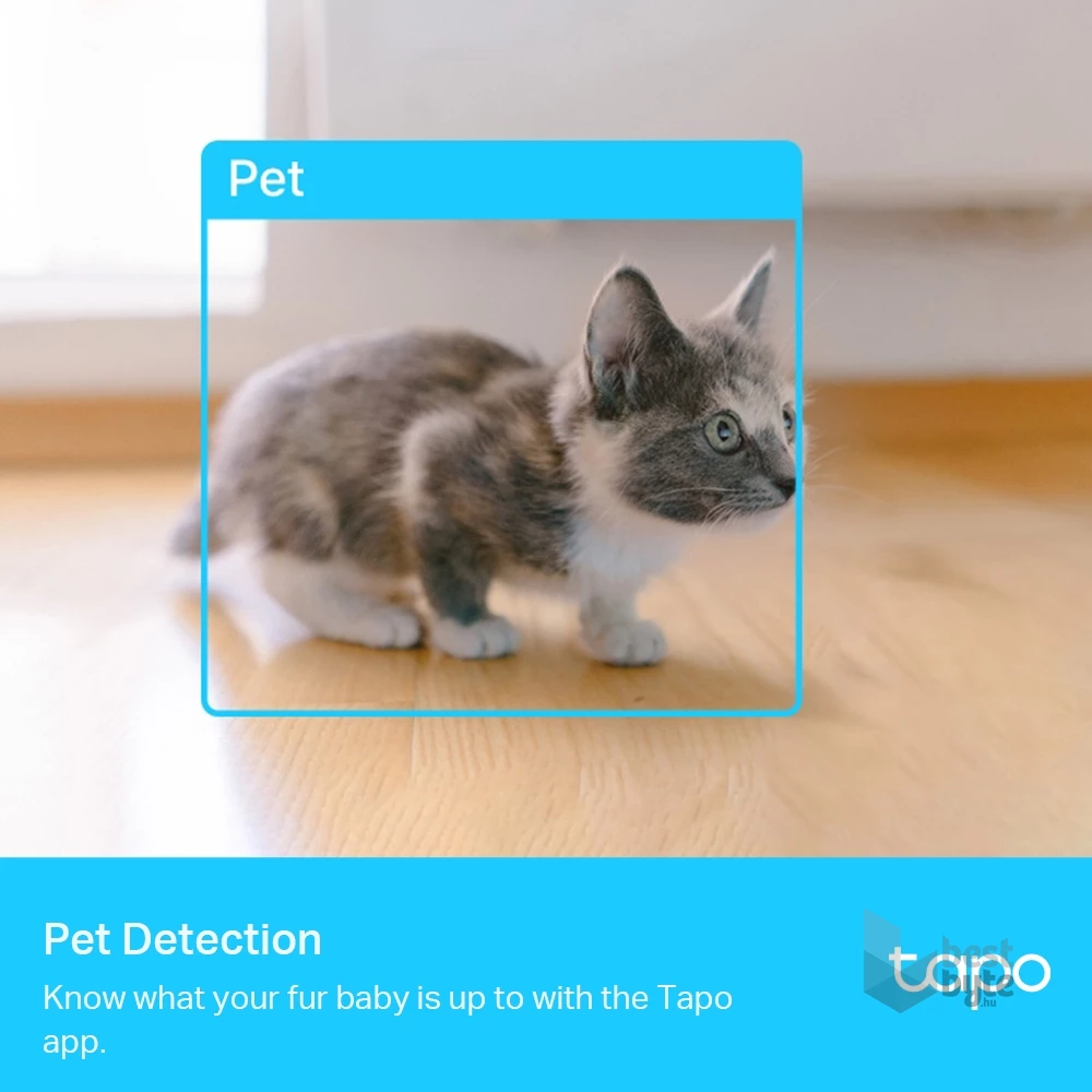 TP-Link Tapo C225 otthoni fehér AI biztonsági Wi-Fi kamera