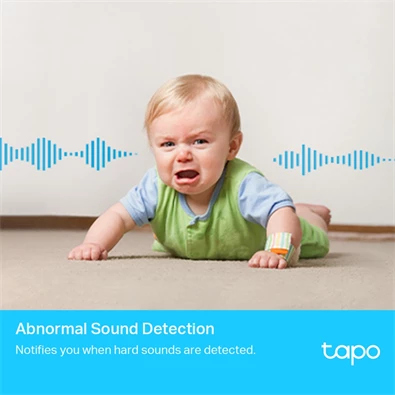 TP-Link Tapo C225 otthoni fehér AI biztonsági Wi-Fi kamera