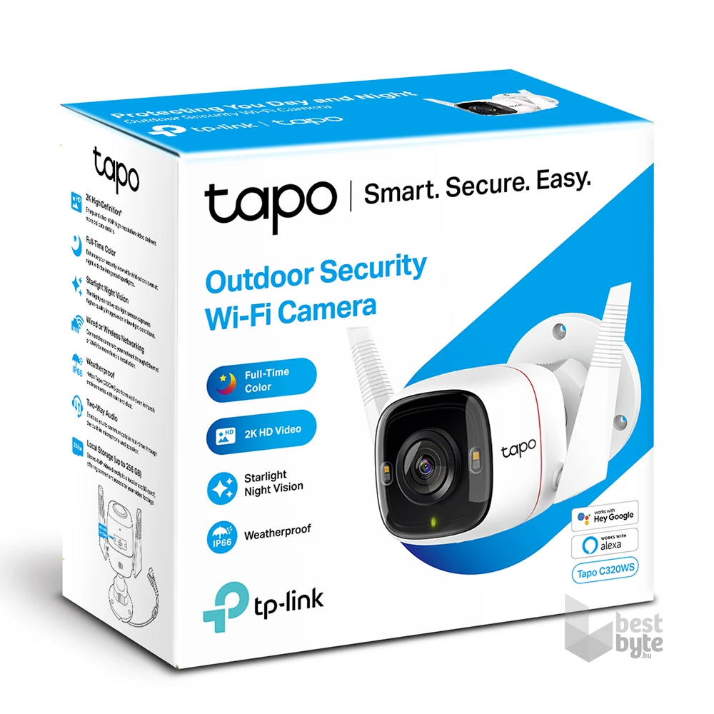 TP-Link Tapo C320WS kültéri biztonsági Wi-Fi kamera -R