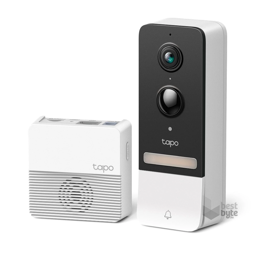 TP-Link Tapo D230S1 akkumulátorral működő kamerás ajtócsengő hubbal -R