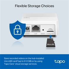TP-Link Tapo D230S1 akkumulátorral működő kamerás ajtócsengő hubbal -R