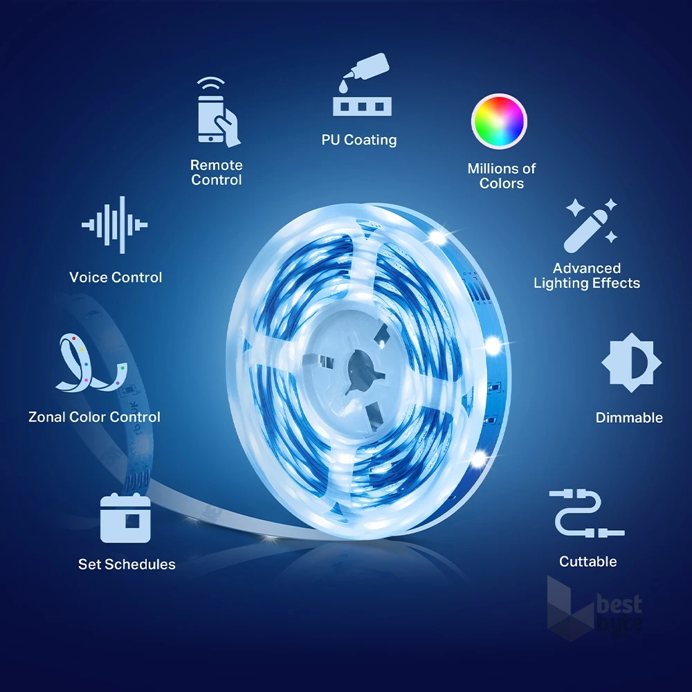 TP-Link Tapo L920-5 5m többszínű okos Wi-Fi LED szalag