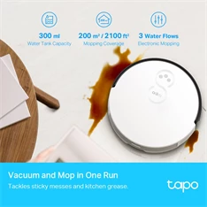 TP-Link Tapo RV10 robotporszívó és felmosó