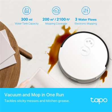 TP-Link Tapo RV10 robotporszívó és felmosó