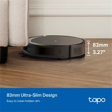 TP-Link Tapo RV20 Max MagSlim LiDAR fekete robotporszívó és felmosó - R