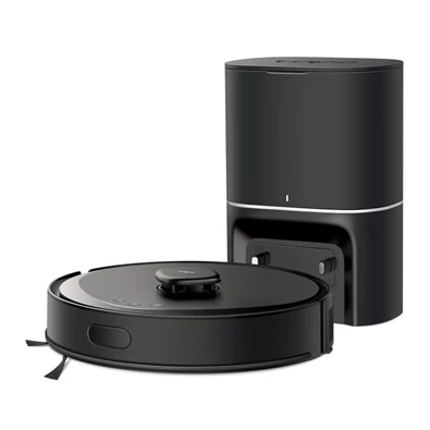 TP-Link Tapo RV30 Max Plus fekete robotporszívó és felmosó automata töltő, üritő dokkolóval - R
