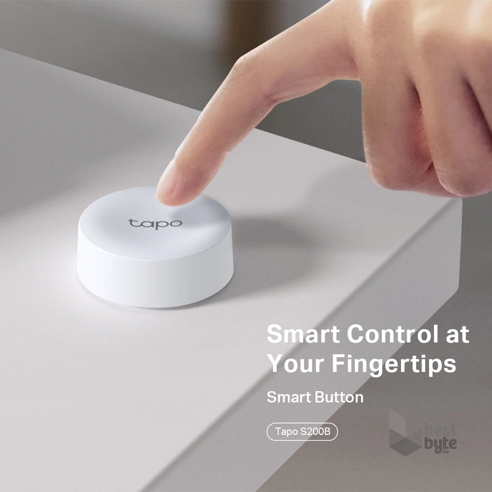 TP-Link Tapo S200B fehér okosotthon-vezérlő gomb -R