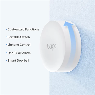 TP-Link Tapo S200B fehér okosotthon-vezérlő gomb -R