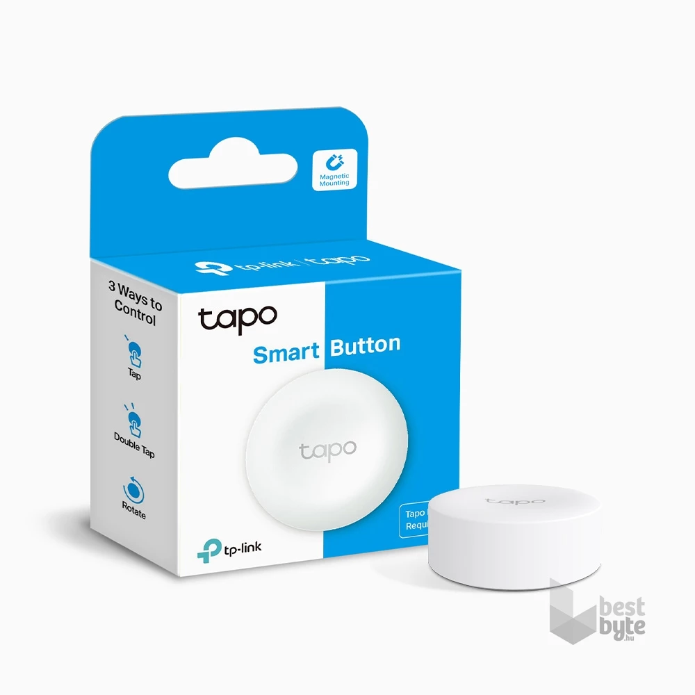 TP-Link Tapo S200B fehér okosotthon-vezérlő gomb -R