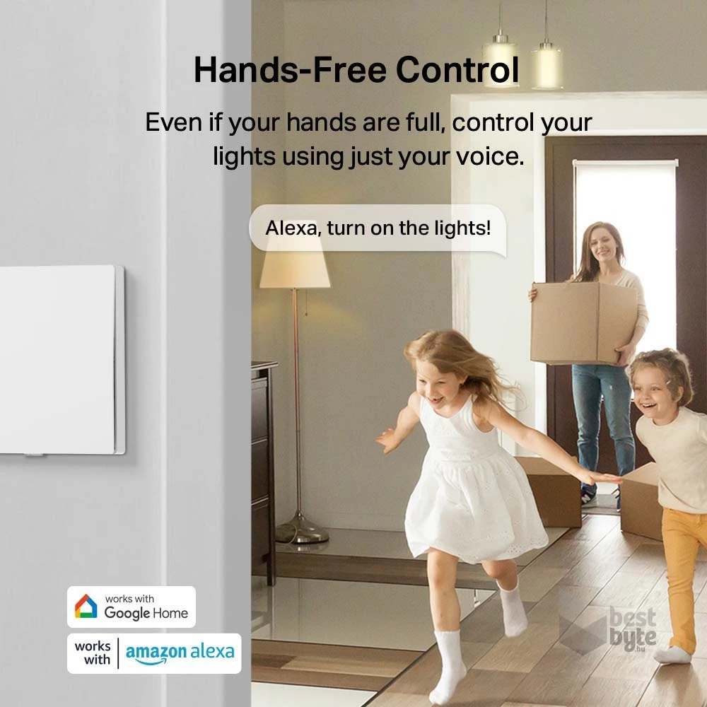 TP-Link Tapo S210 beépíthető okos fali kapcsoló