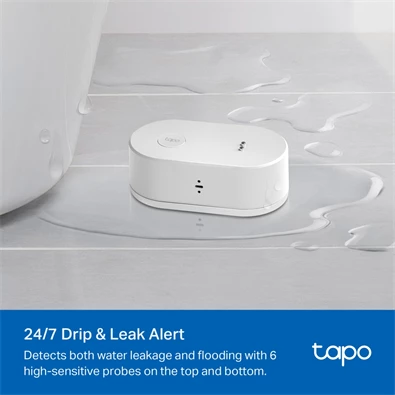 TP-Link Tapo T300 fehér okos vízszivárgás érzékelő