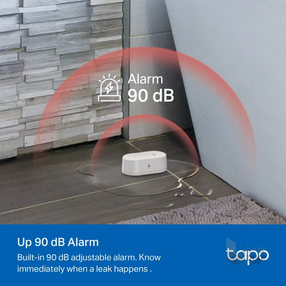 TP-Link Tapo T300 fehér okos vízszivárgás érzékelő