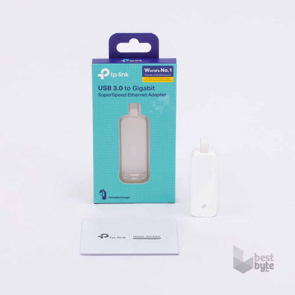 TP-Link UE300 Gigabit Ethernet-USB 3.0 fehér átalakító adapter