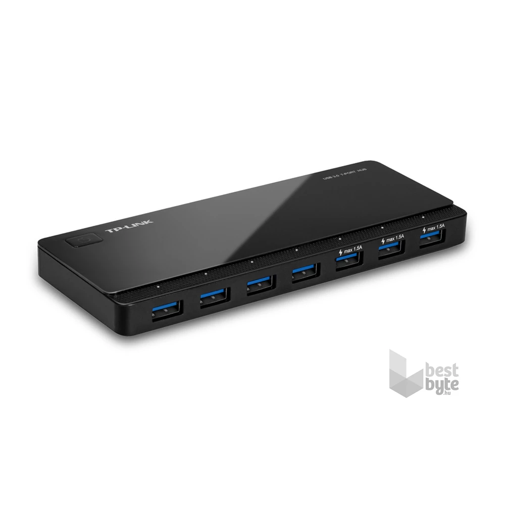 TP-Link UH700 7portos fekete USB3.0 HUB - R