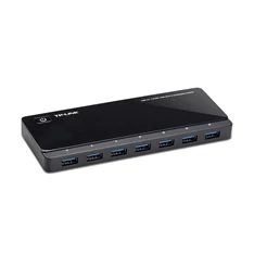 TP-Link UH720 7portos fekete USB3.0 HUB