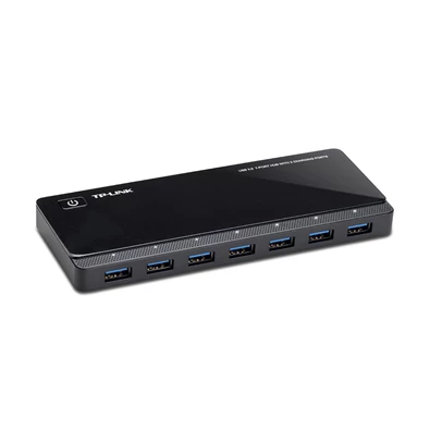 TP-Link UH720 7portos fekete USB3.0 HUB