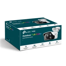 TP-Link VIGI C350(4mm) /Kültéri/5MP/4mm/IR/LED30m/FullColor/Smart/ Duál megvilágítású IP csőkamera