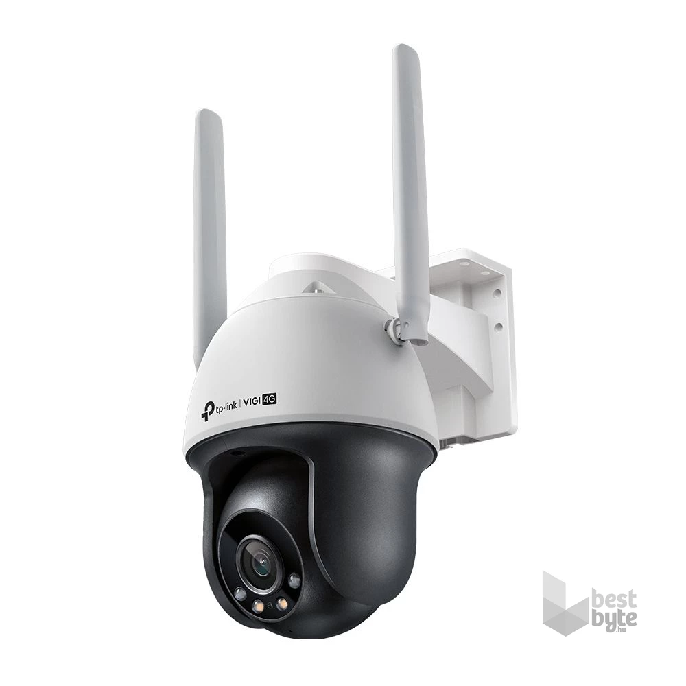 TP-Link VIGI C540-4G(4mm) /Kültéri/4MP/4mm/IR/LED30m/FullColor/Smart/Auto Tracking/kétirányú hang/ 4G IP PT kamera