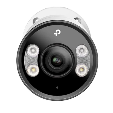 TP-Link VIGI InSight S345(4mm) /Kültéri/4MP/4mm/IR/LED30m/FullColor/Smart/fém ház/ Duál megvilágítású IP csőkamera
