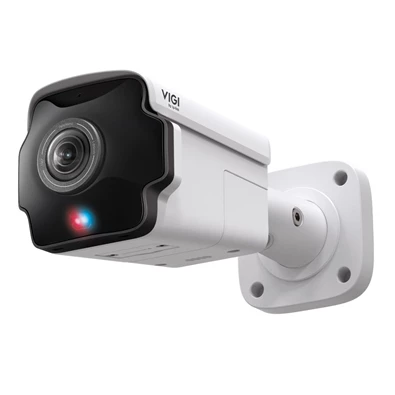 TP-Link VIGI InSight S385PI /Kültéri/8MP/1.65mm/IR20m/IK10/Smart/Aktív elrettentő funkcióval/ Panoráma IP csőkamera
