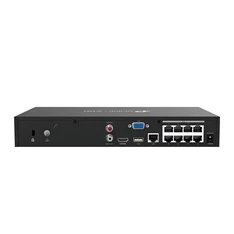 TP-Link VIGI NVR1008H-8P /8 csatorna/H265+/80Mbps rögzítés/1x SATA/8x PoE+ (53W) hálózati rögzítő (NVR)