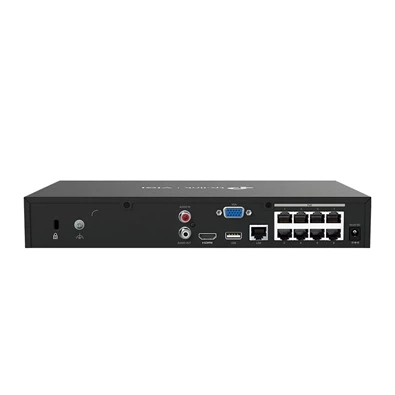 TP-Link VIGI NVR1008H-8P /8 csatorna/H265+/80Mbps rögzítés/1x SATA/8x PoE+ (53W) hálózati rögzítő (NVR)