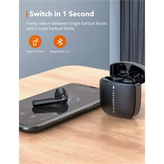 TaoTronics SoundLiberty 92 True Wireless Bluetooth fekete fülhallgató