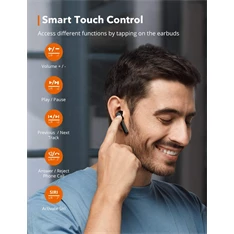 TaoTronics SoundLiberty 92 True Wireless Bluetooth fekete fülhallgató