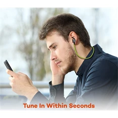 Taotronics TT-BH07 Bluetooth sztereó zöld sport fülhallgató