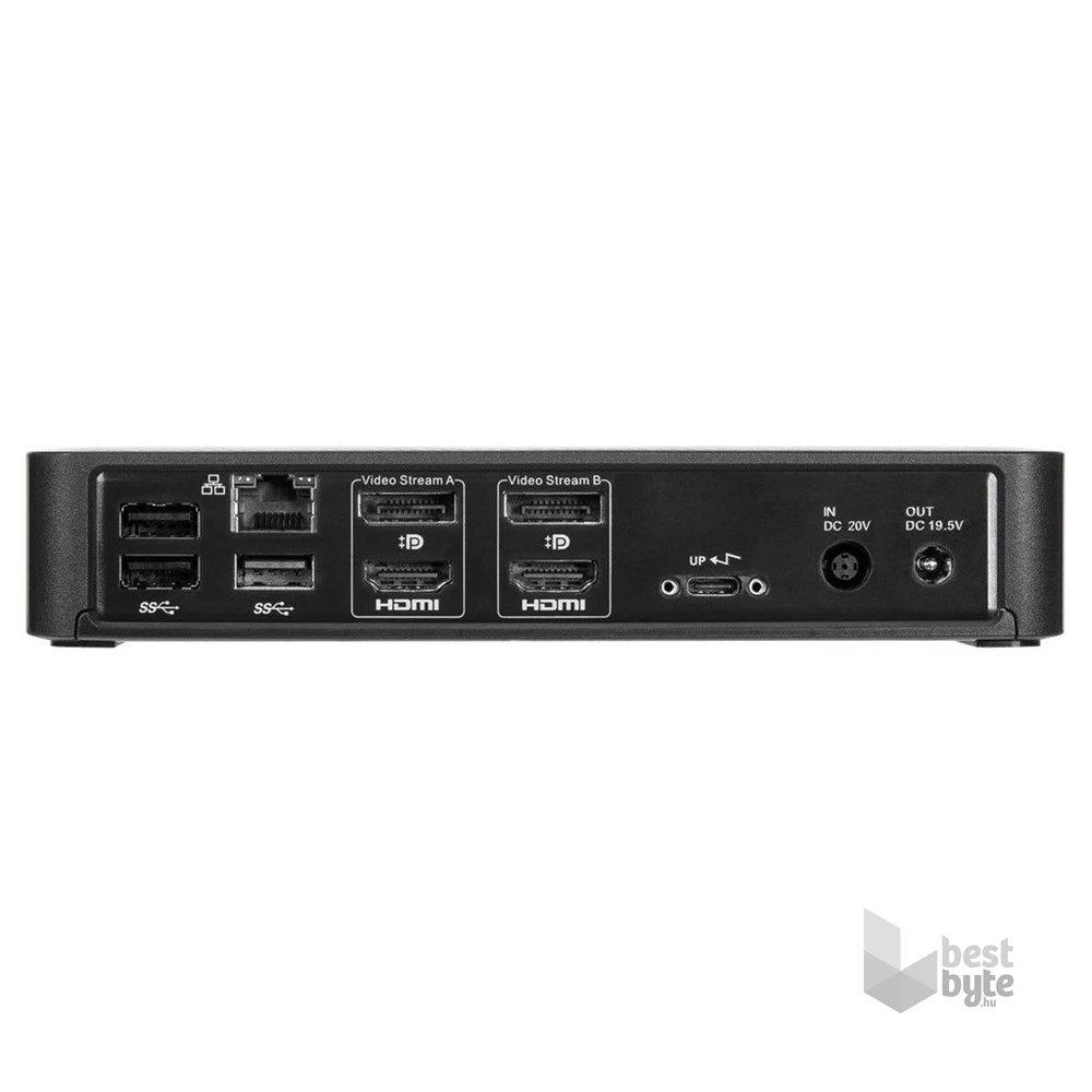 Targus Univerzális USB-C® DV4K dokkolóállomás (100W, 4K, 2 HDMI, 2 DisplayPort, 4x USB-A, 1x USB-C, Ethernet, audio)