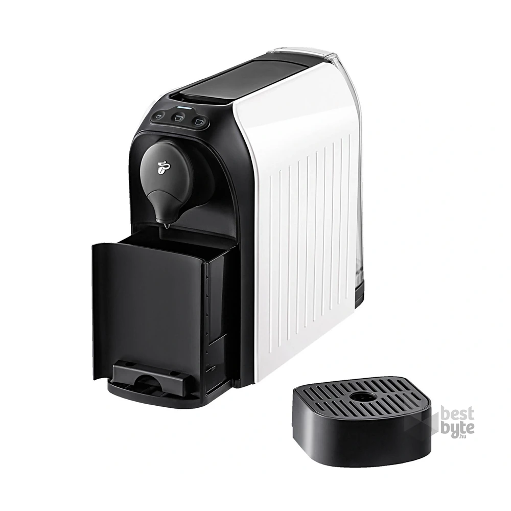 Tchibo Cafissimo Easy White kapszulás kávéfőző +Caf. Espresso Elegant Aroma 8x10db + Caf. Espresso Intense Aroma 8x10db