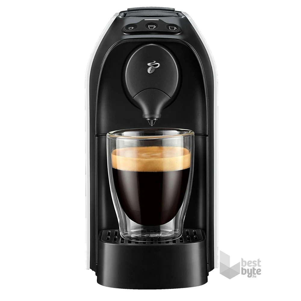 Tchibo Cafissimo Easy White kapszulás kávéfőző +Caf. Espresso Elegant Aroma 8x10db + Caf. Espresso Intense Aroma 8x10db