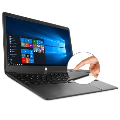 Techbite Zin laptop (14,1"/Intel Celeron N4000/Int. VGA/4GB RAM/32GB/Win10) - fekete (angol bill.)