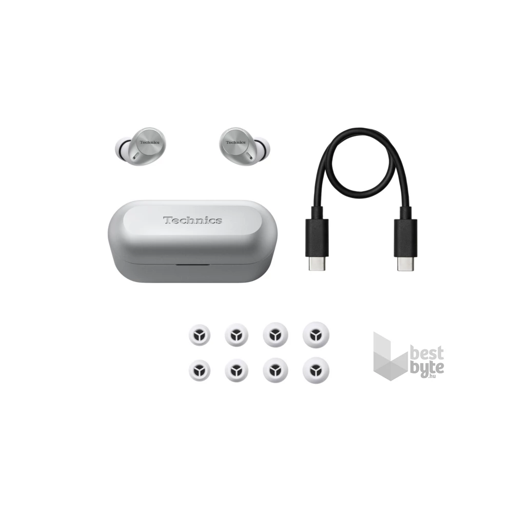 Technics EAH-AZ40M2ES True Wireless Bluetooth ezüst fülhallgató