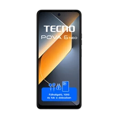 Tecno Pova 6 Neo 8/256GB DualSIM kártyafüggetlen okostelefon - fekete (Android)