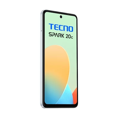 Tecno Spark 20C 4/128GB DualSIM kártyafüggetlen okostelefon - Mystery White (Android)