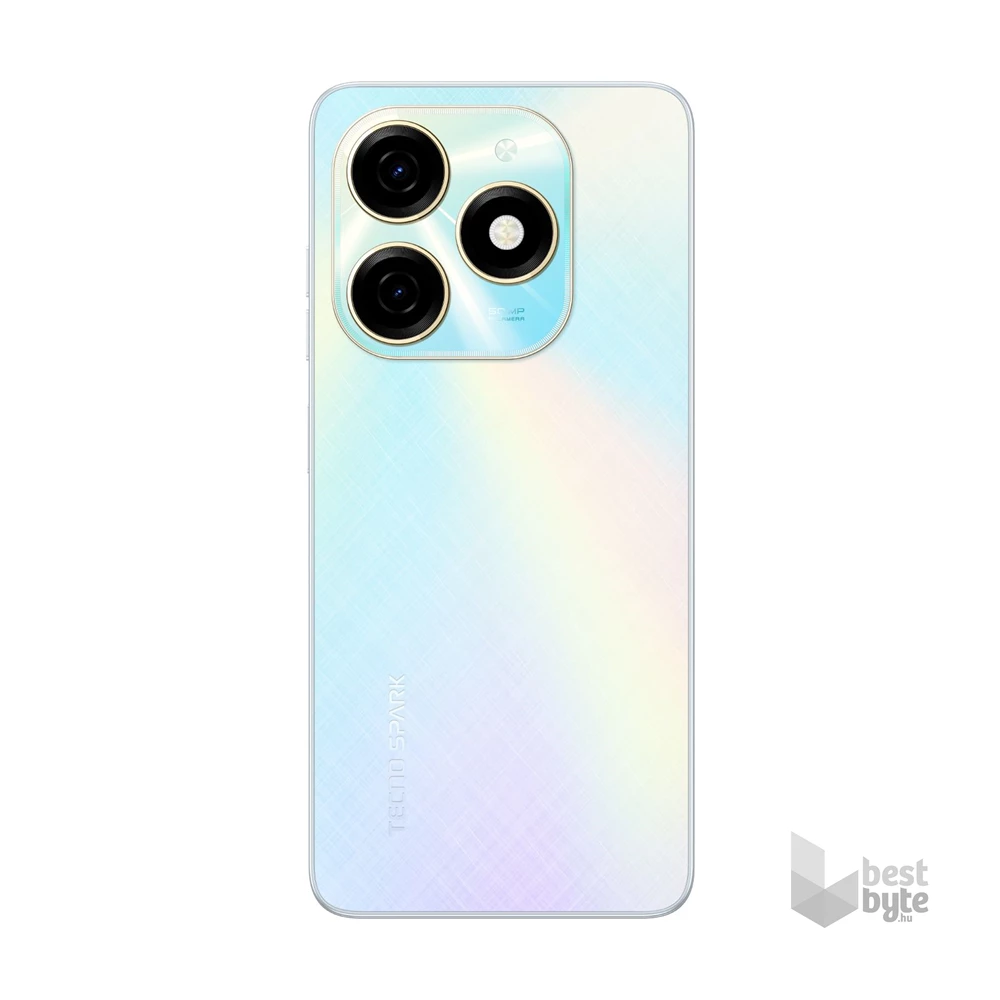 Tecno Spark 20 8/256GB DualSIM kártyafüggetlen okostelefon - Cyber White (Android)