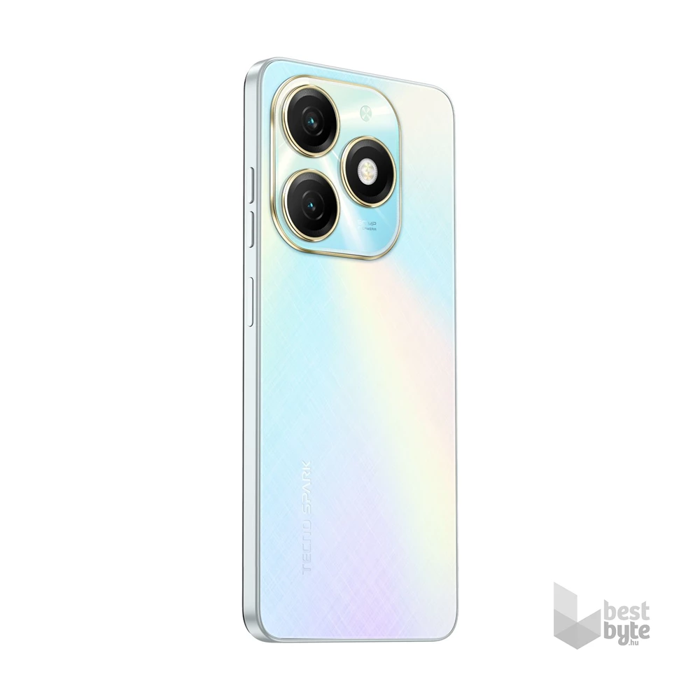 Tecno Spark 20 8/256GB DualSIM kártyafüggetlen okostelefon - Cyber White (Android)