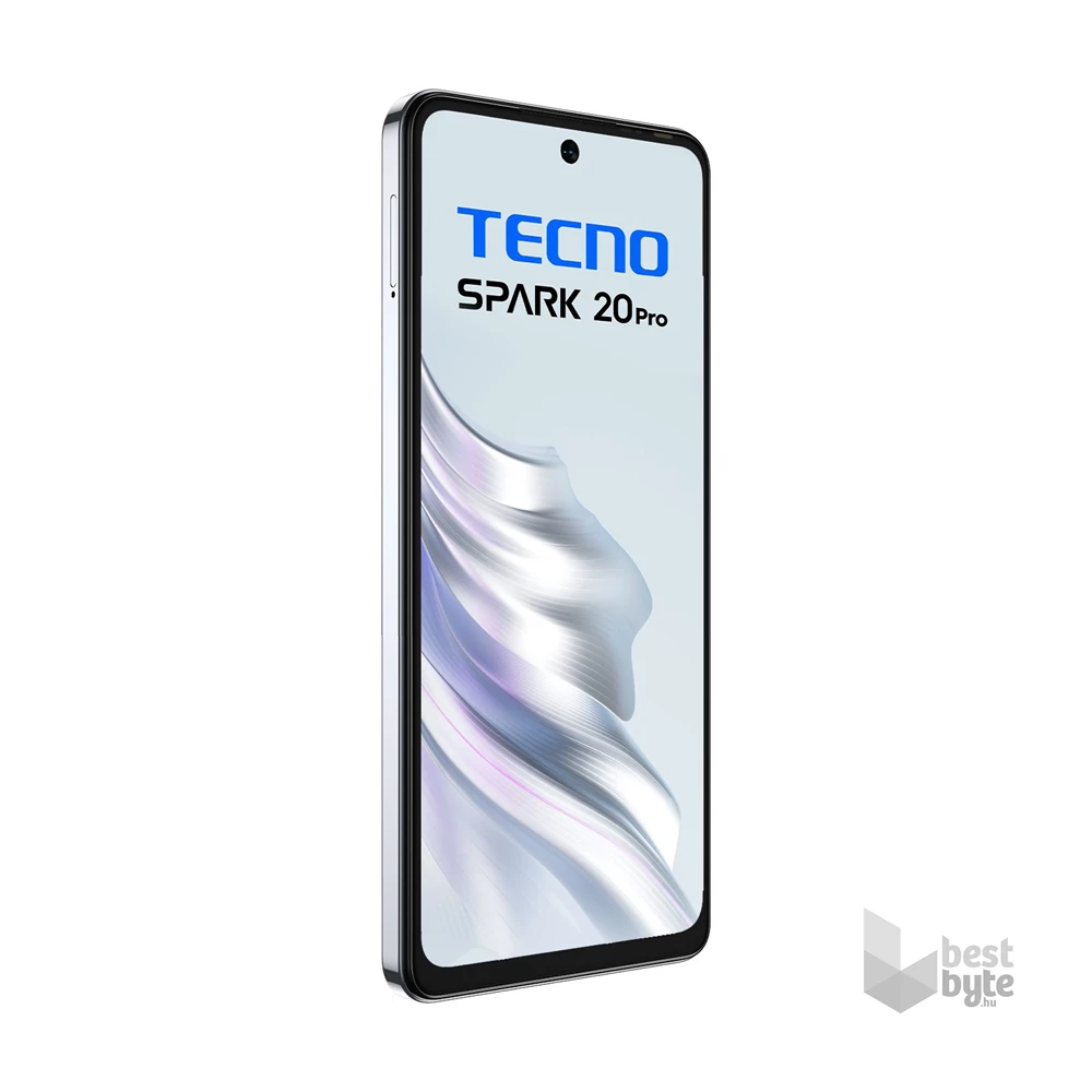 Tecno Spark 20 Pro 8/256GB DualSIM kártyafüggetlen okostelefon - Frosty Ivory (Android)