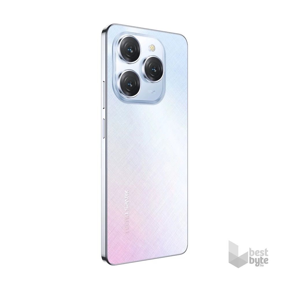Tecno Spark 20 Pro 8/256GB DualSIM kártyafüggetlen okostelefon - Frosty Ivory (Android)