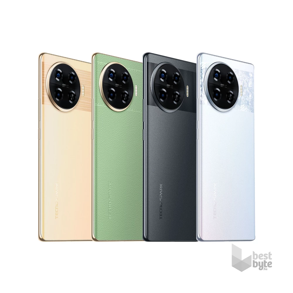 Tecno Spark 20 Pro+ 8/256GB DualSIM kártyafüggetlen okostelefon - Lunar Frost (Android)