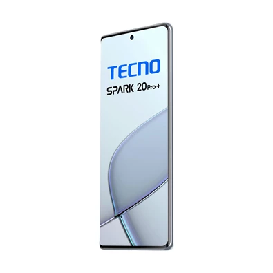 Tecno Spark 20 Pro+ 8/256GB DualSIM kártyafüggetlen okostelefon - Lunar Frost (Android)