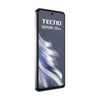 Tecno Spark 20 Pro 8/256GB DualSIM kártyafüggetlen okostelefon - Moonlit Black (Android)