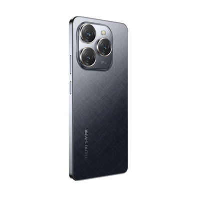 Tecno Spark 20 Pro 8/256GB DualSIM kártyafüggetlen okostelefon - Moonlit Black (Android)
